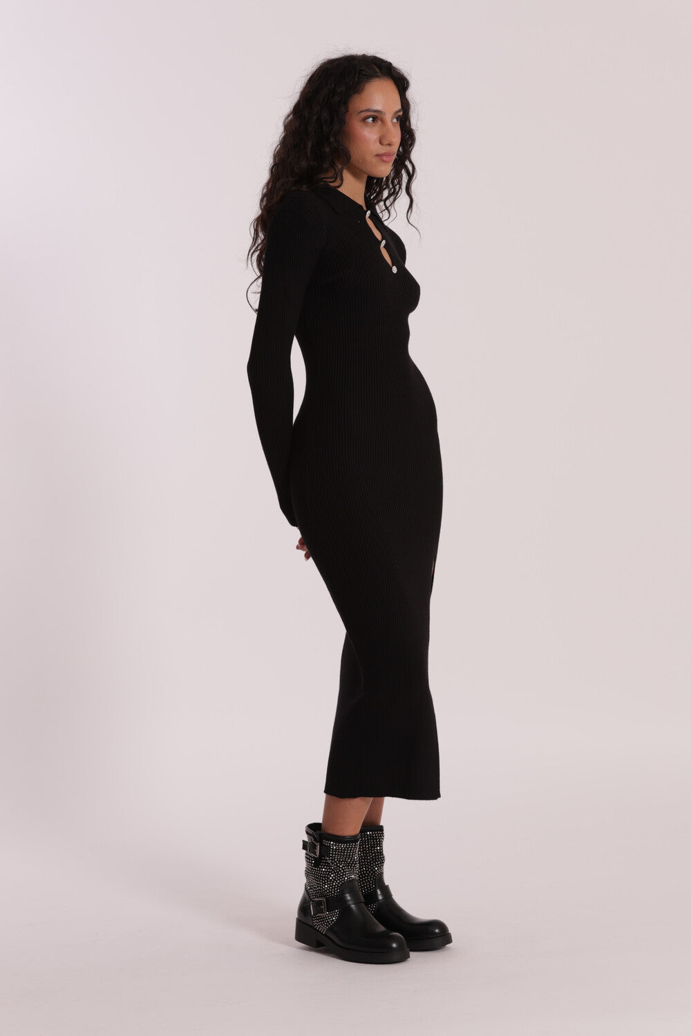 ABITO IN MAGLIA POLO CUT OUT