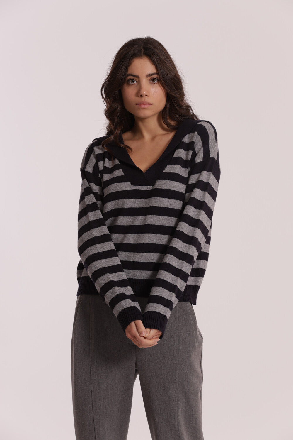 MAGLIA POLO A RIGHE