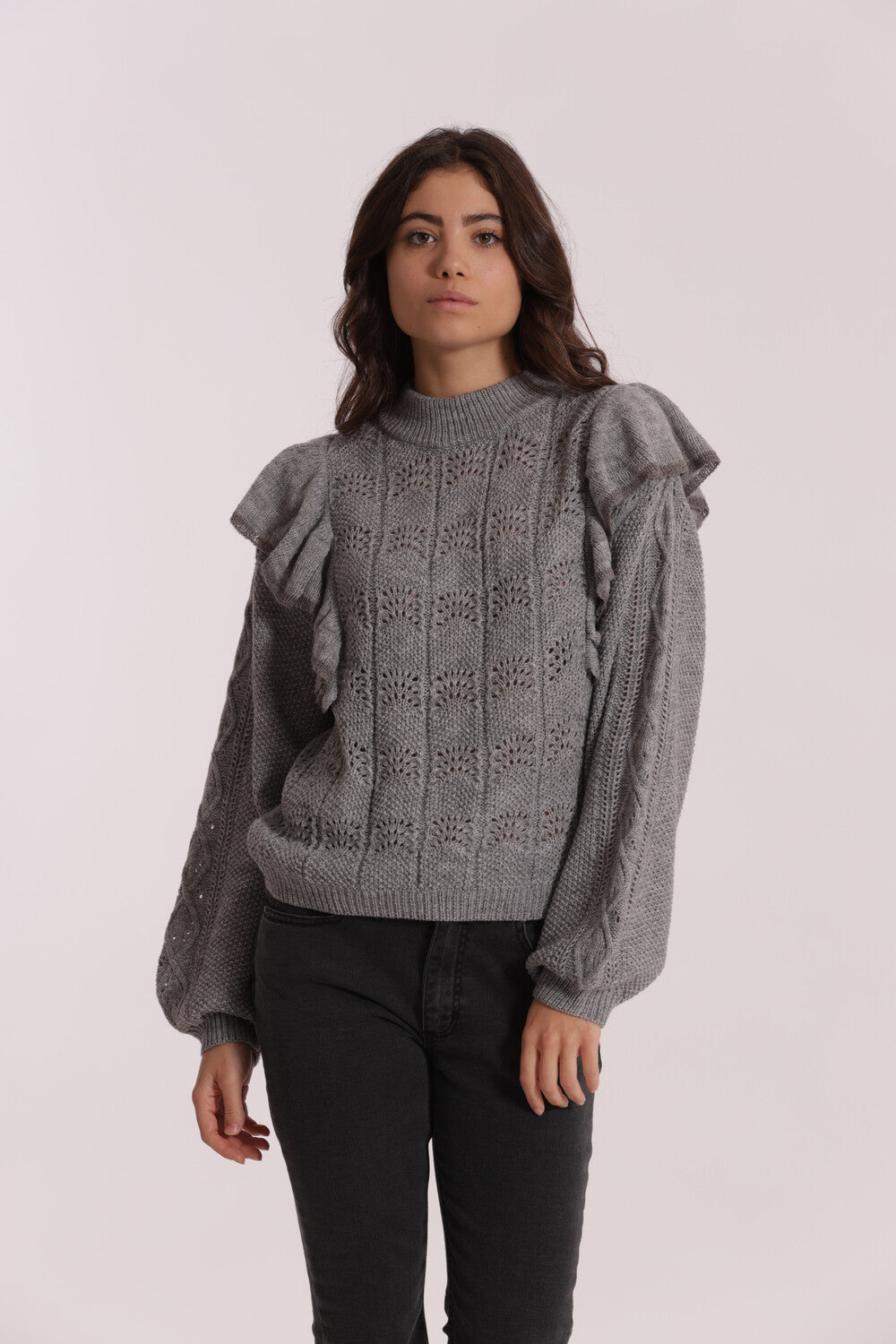 MAGLIA CON ROUGE BICOLOR