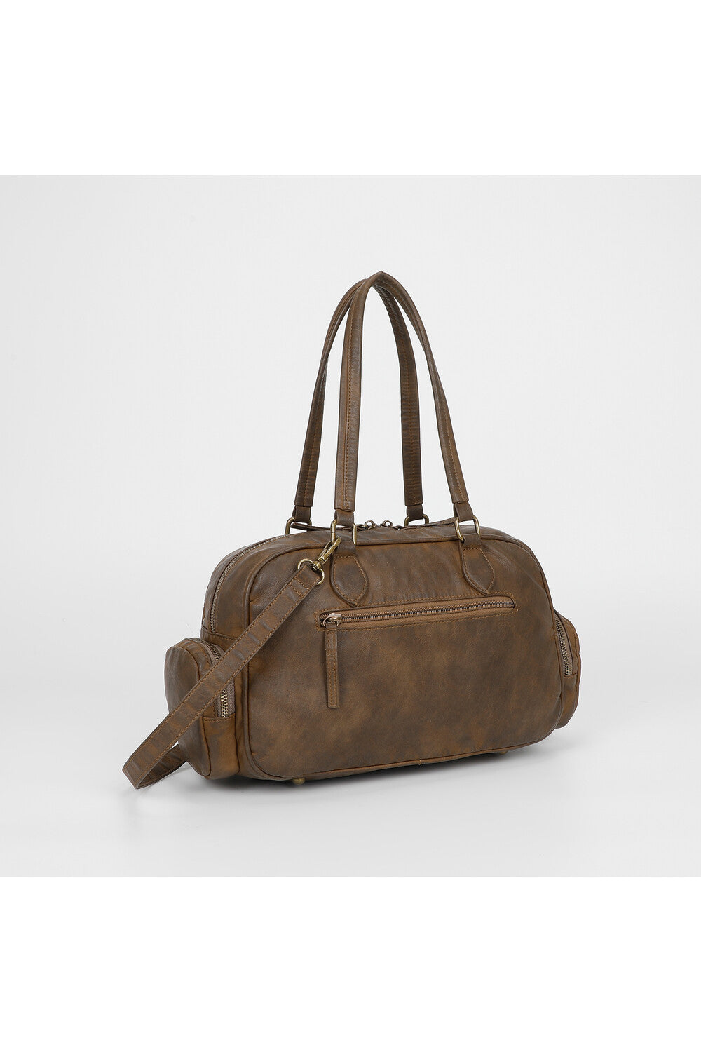 BORSA BAULETTO CON TASCHE