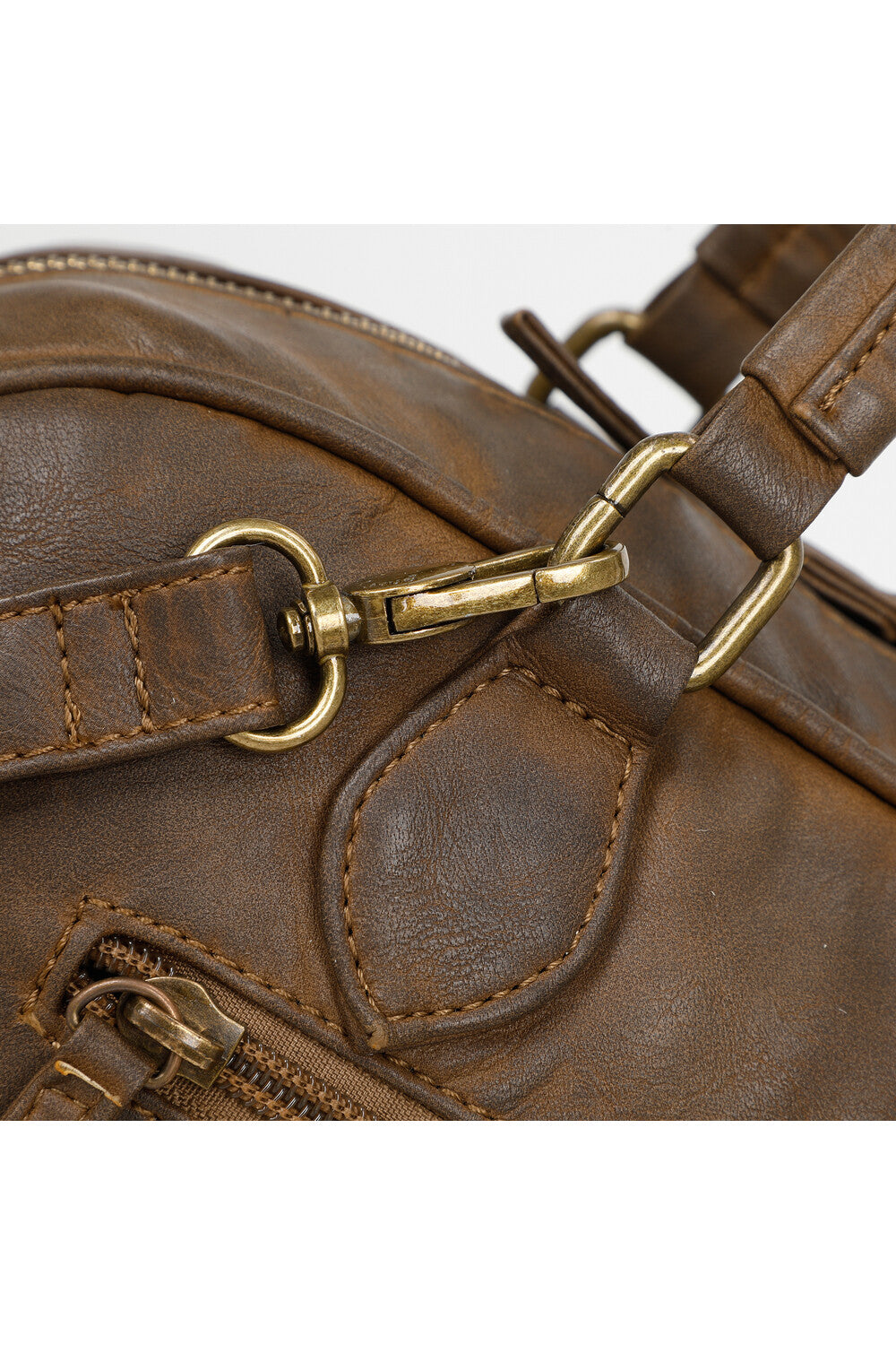 BORSA BAULETTO CON TASCHE