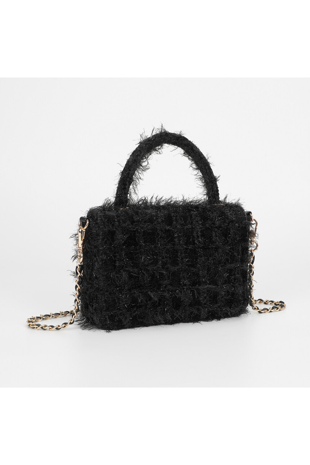 BORSA A TRACOLLA IN TWEED