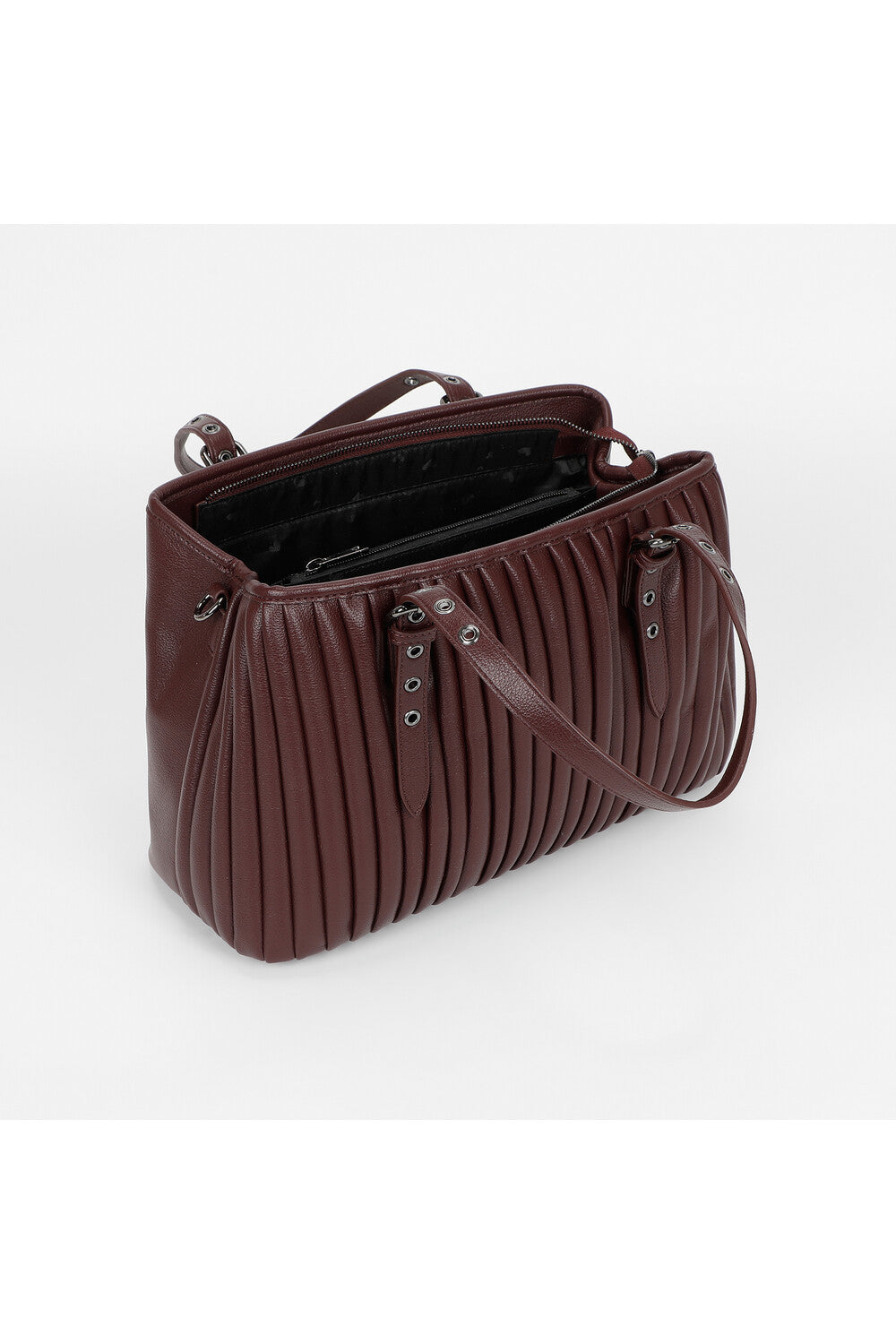 BORSA SHOPPING PLISSETTATA