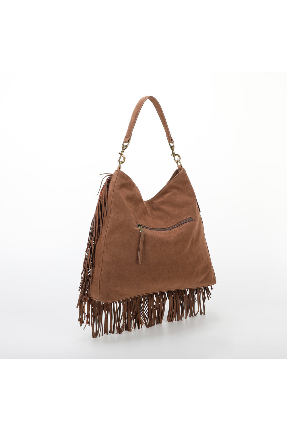 BORSA A SACCA CON FRANGE