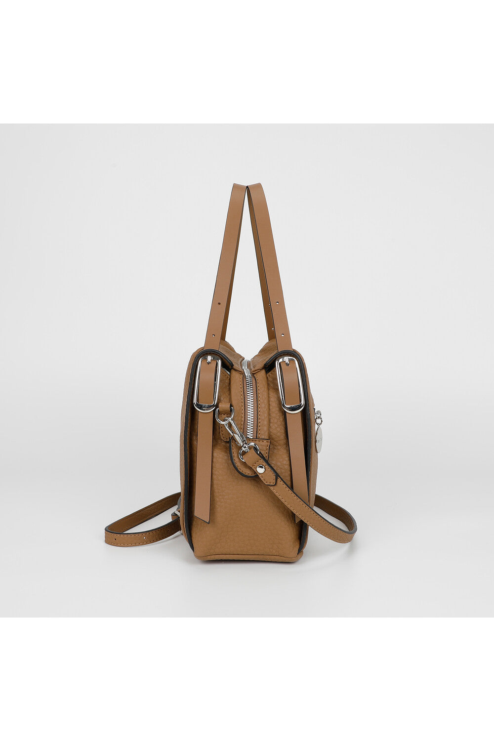 BORSA A MANO CON DOPPIO MANICO E CINTURINO