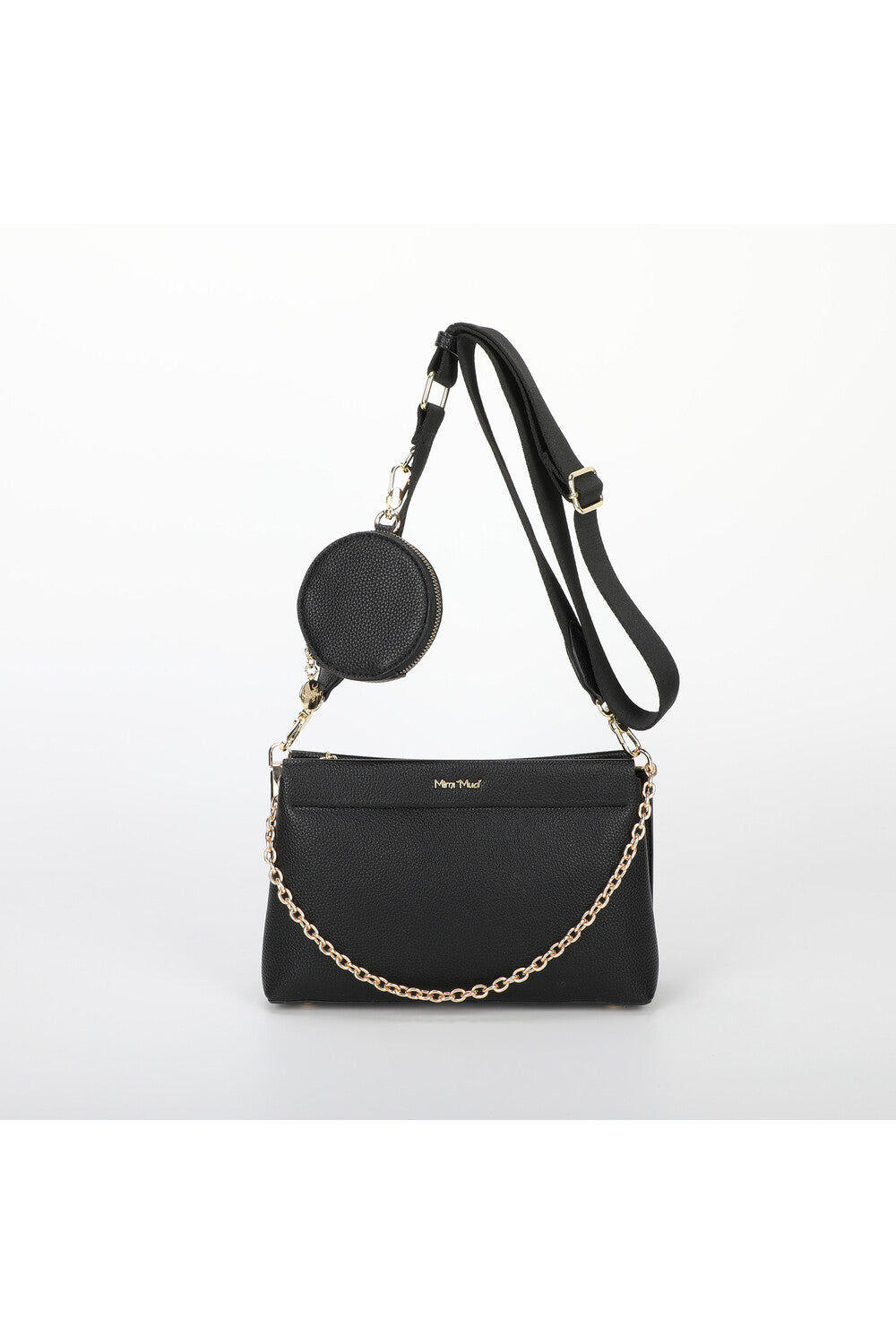 BORSA A TRACOLLA CON DETTAGLIO APPESO