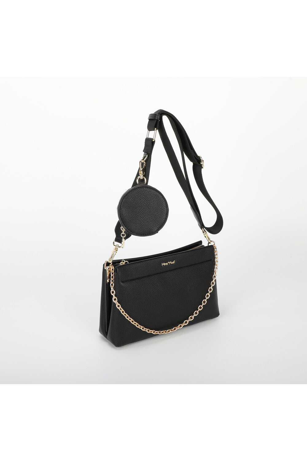 BORSA A TRACOLLA CON DETTAGLIO APPESO