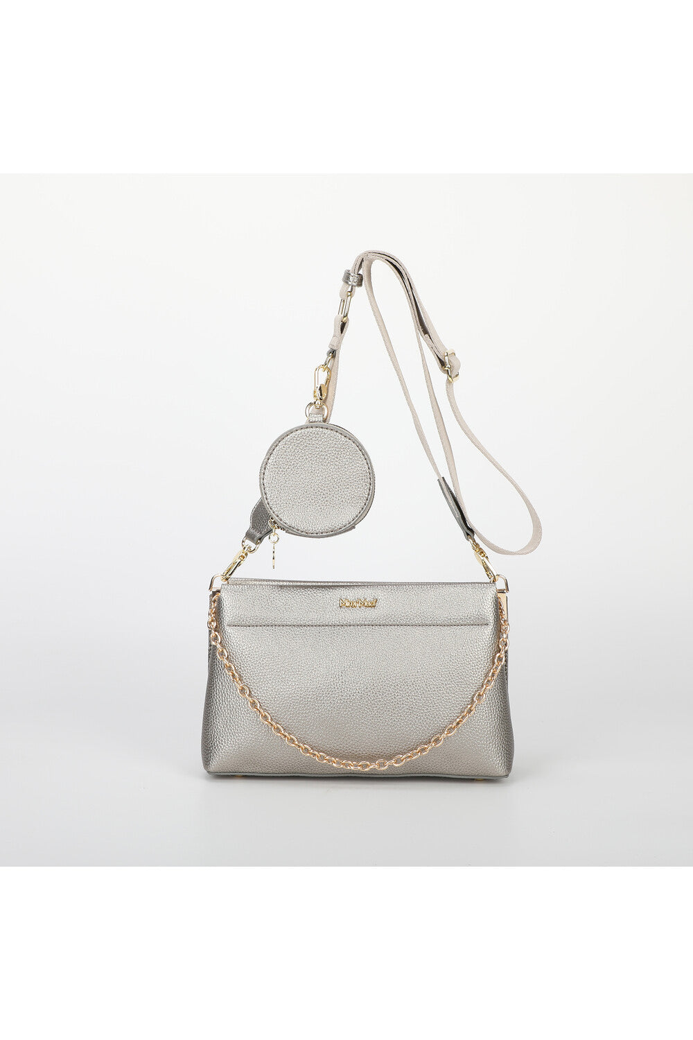 BORSA A TRACOLLA CON DETTAGLIO APPESO