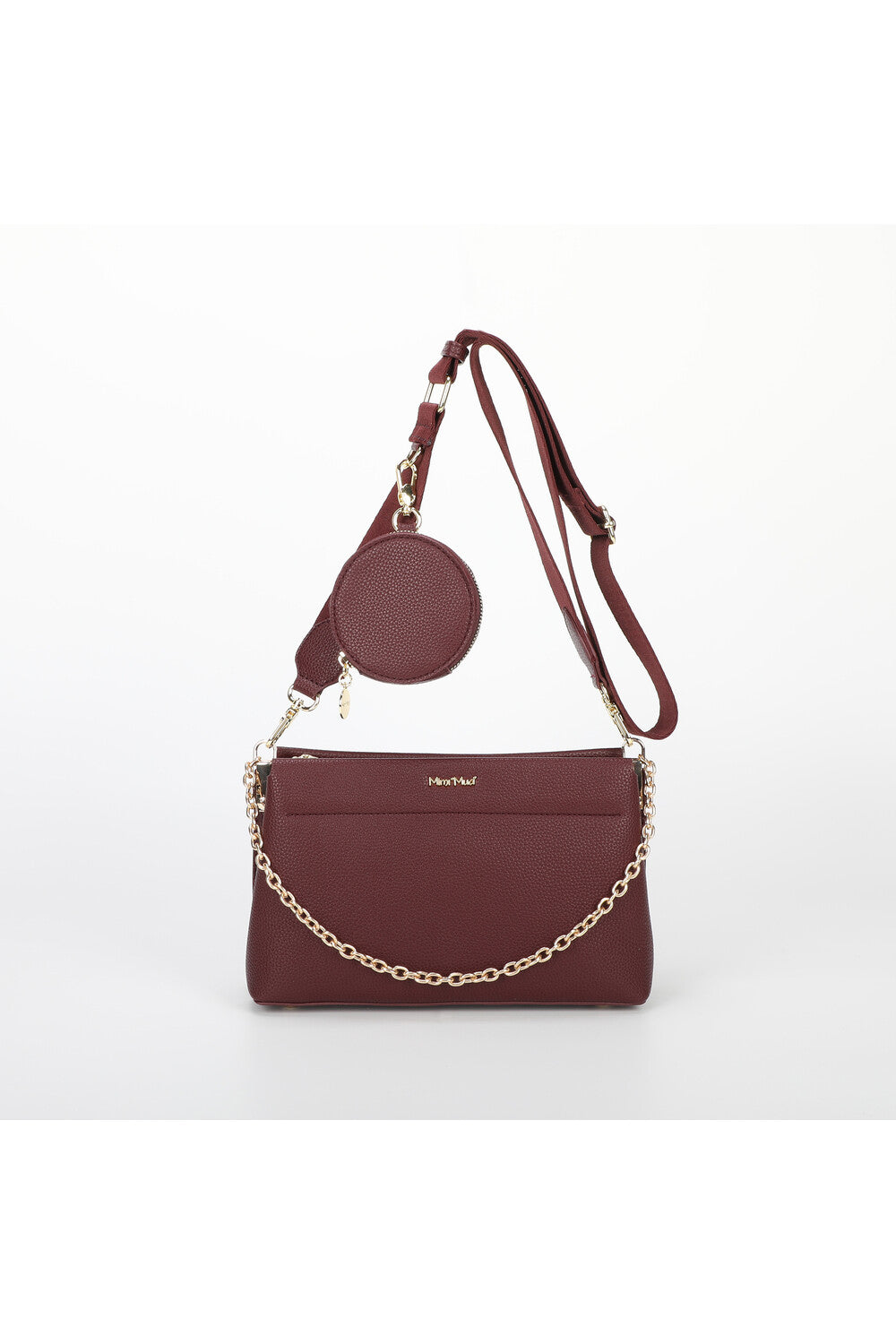 BORSA A TRACOLLA CON DETTAGLIO APPESO