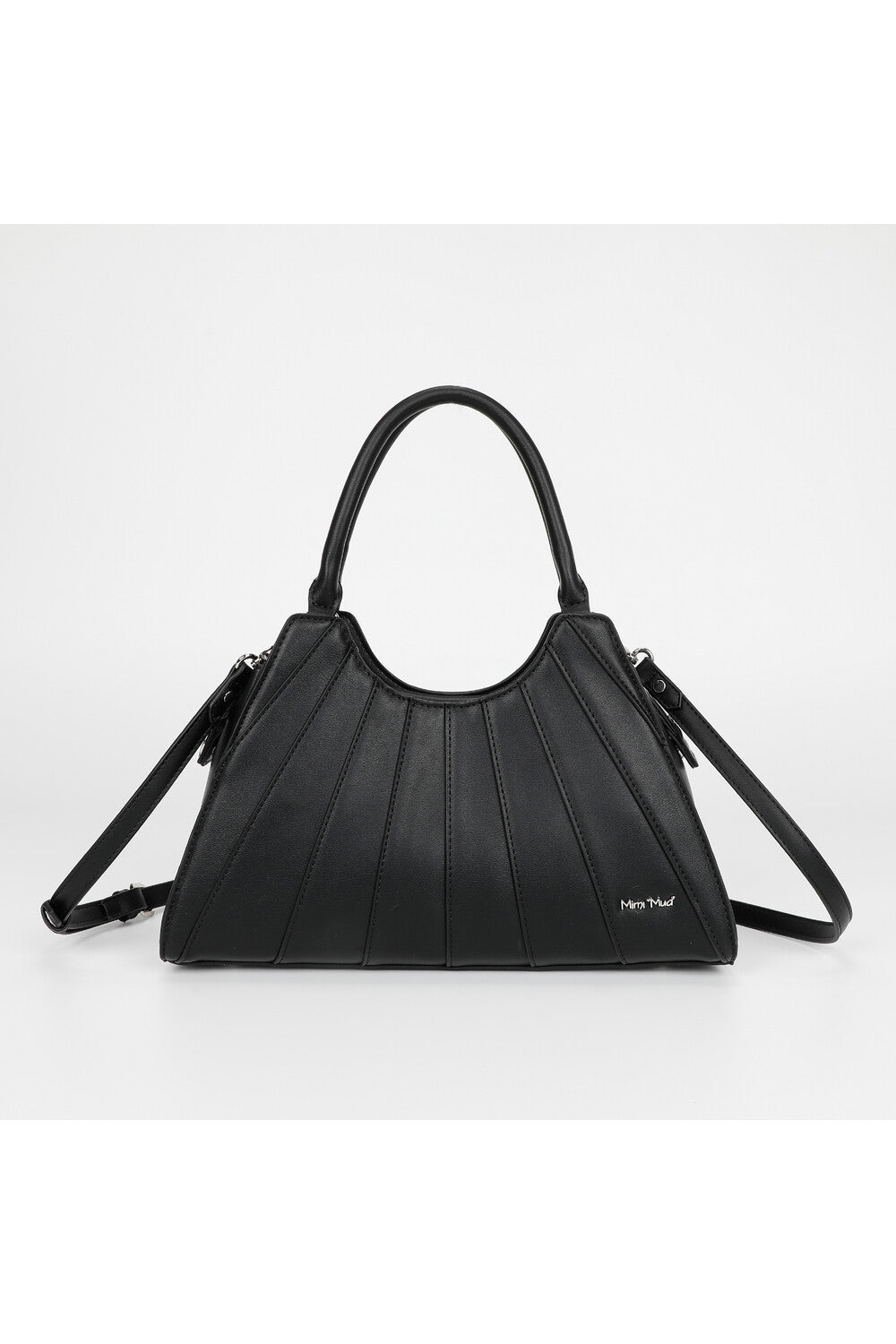 BORSA A BRACCIO CON EFFETTO VENTAGLIO