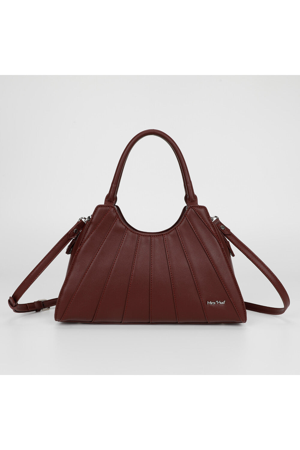 BORSA A BRACCIO CON EFFETTO VENTAGLIO