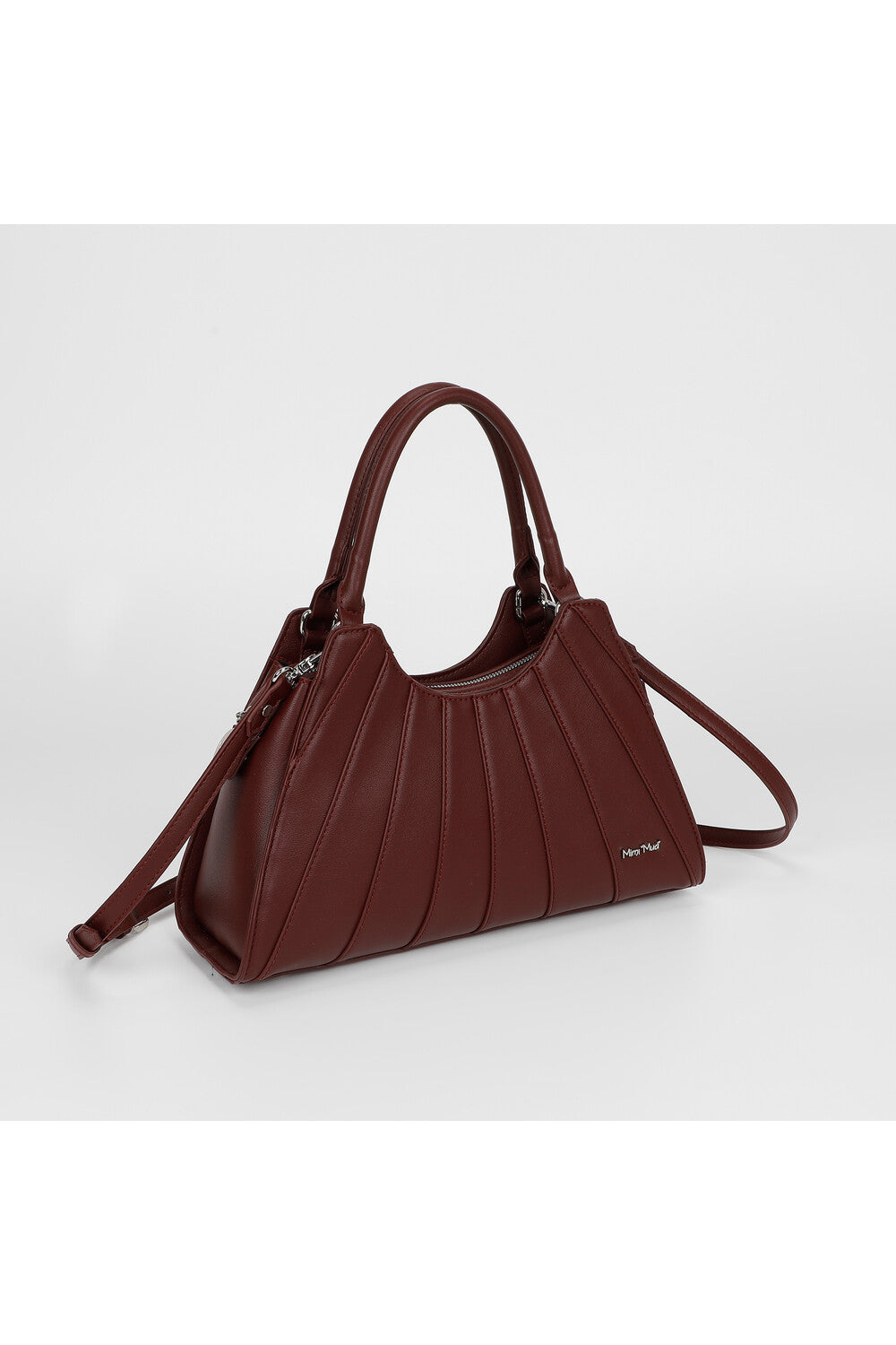 BORSA A BRACCIO CON EFFETTO VENTAGLIO