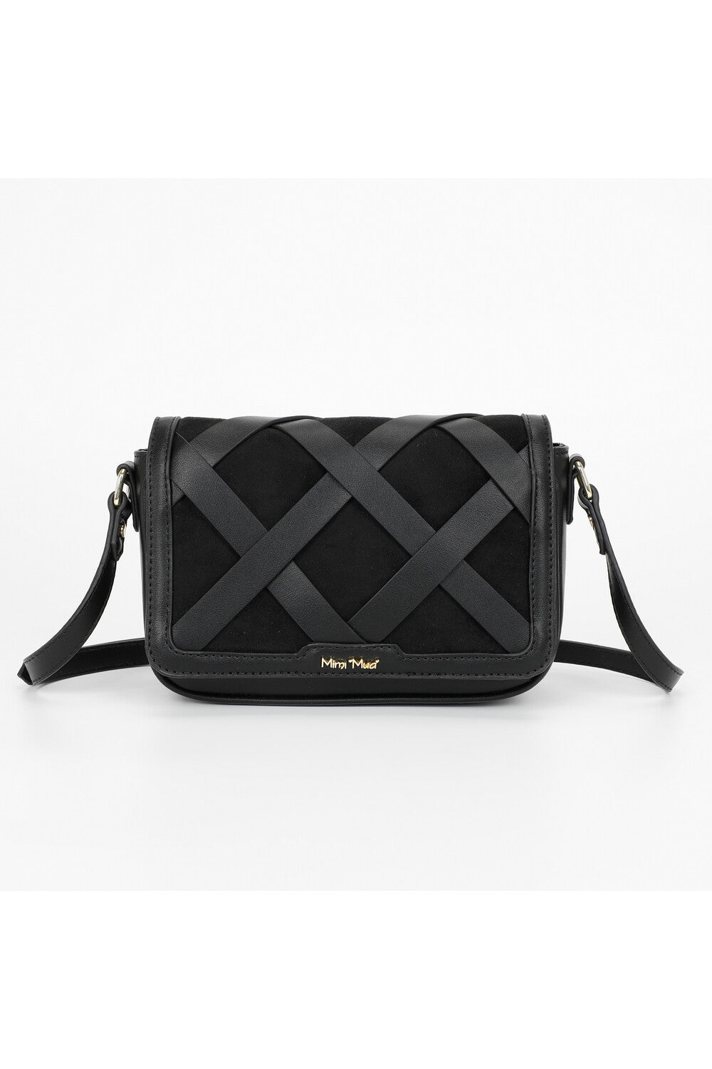 BORSA A TRACOLLA INTRECCIATA