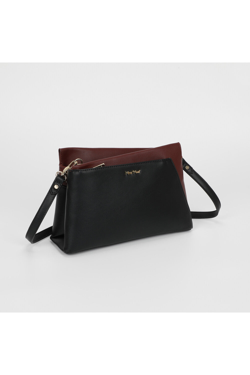 BORSA A TRACOLLA BICOLOR