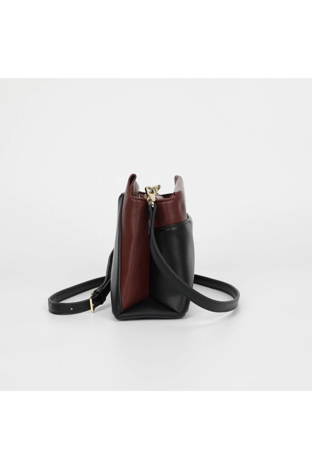 BORSA A TRACOLLA BICOLOR
