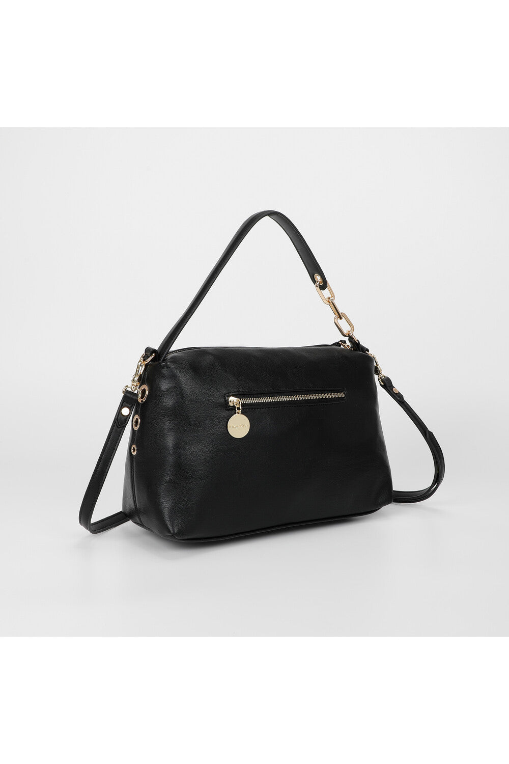 BORSA A SPALLA CON DETTAGLIO OCCHIELLI
