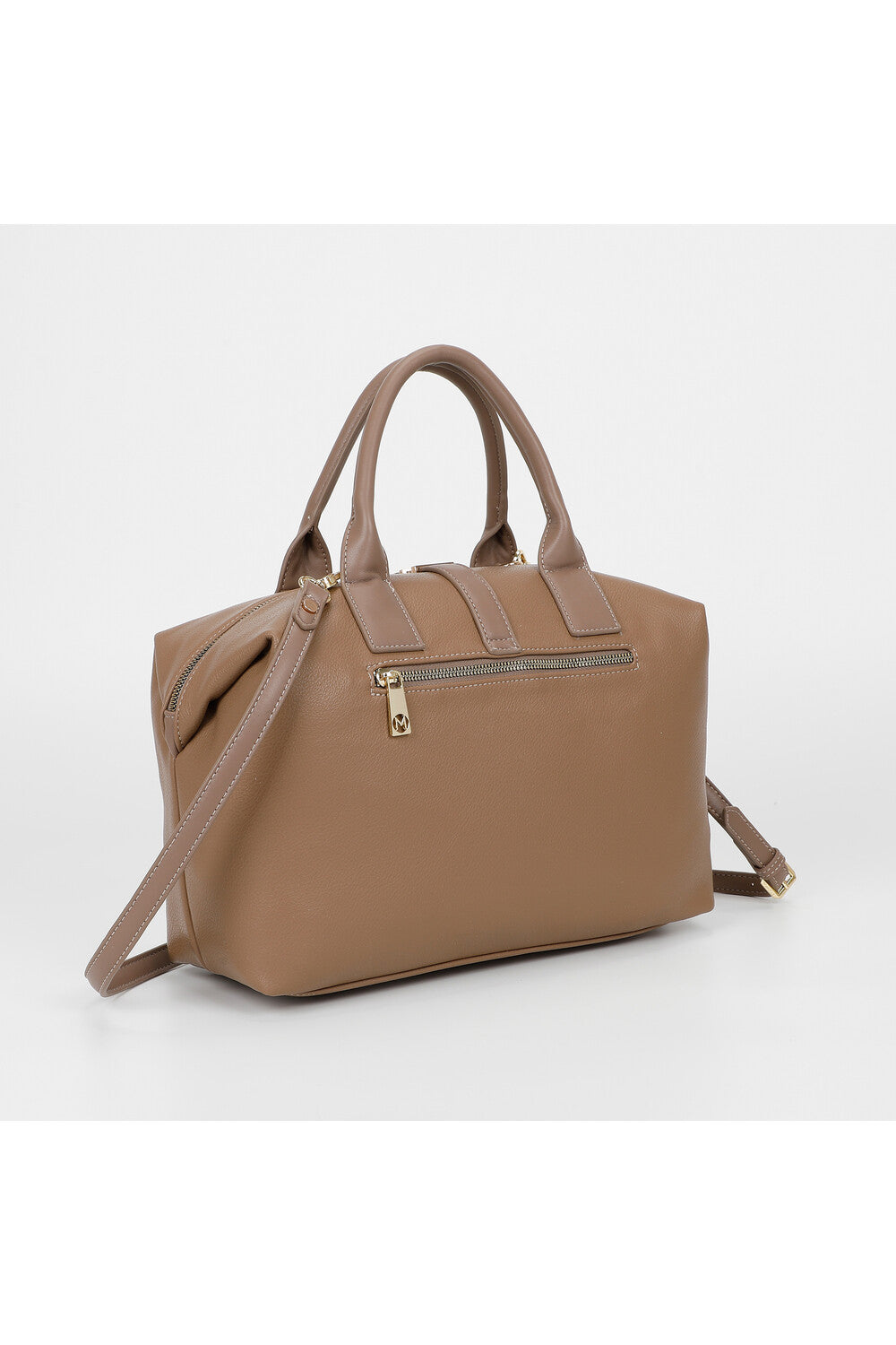 BORSA BAULETTO CON LETTERE MIMI-MUA