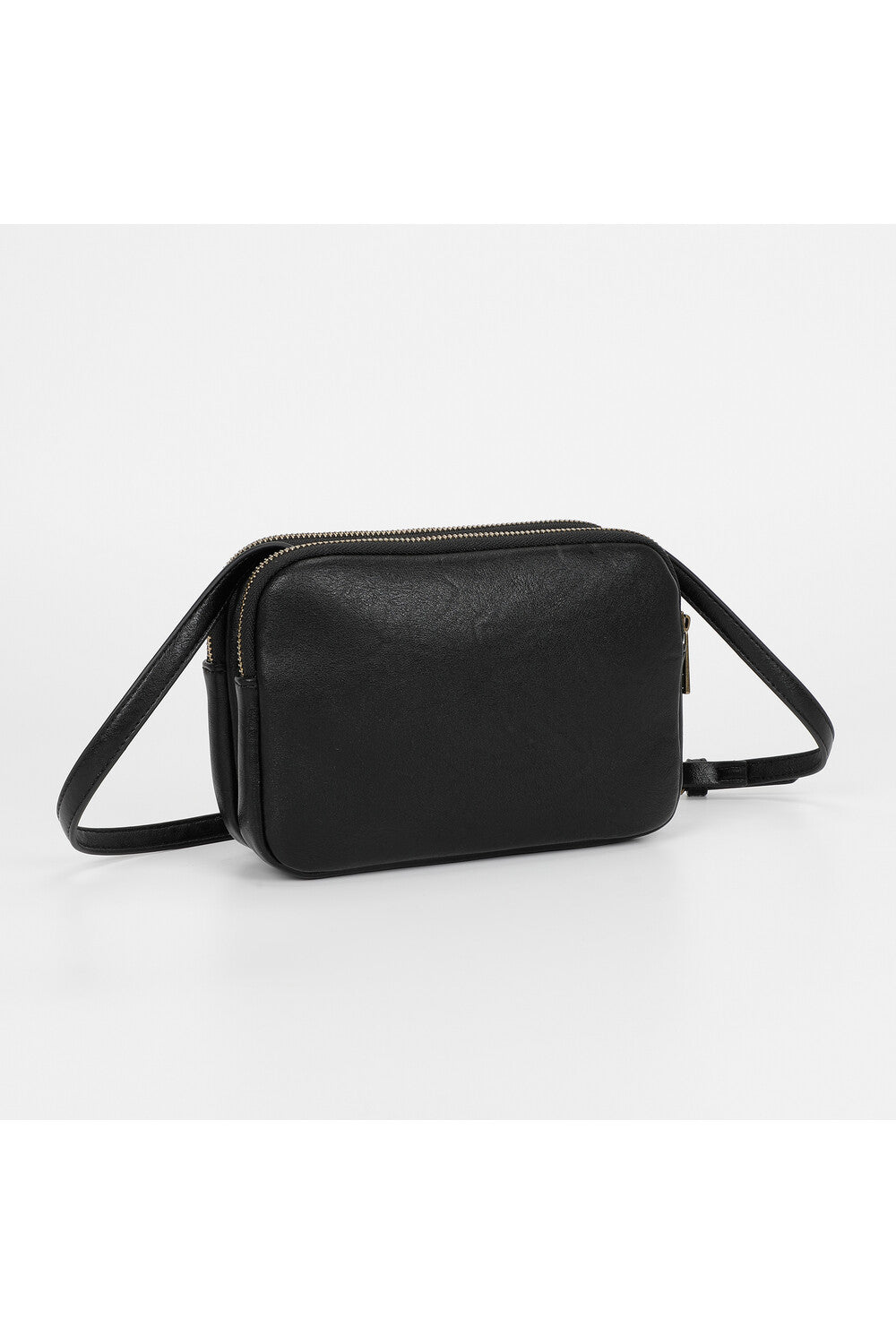 BORSA A TRACOLLA CON ACCESSORI IN OTTONE