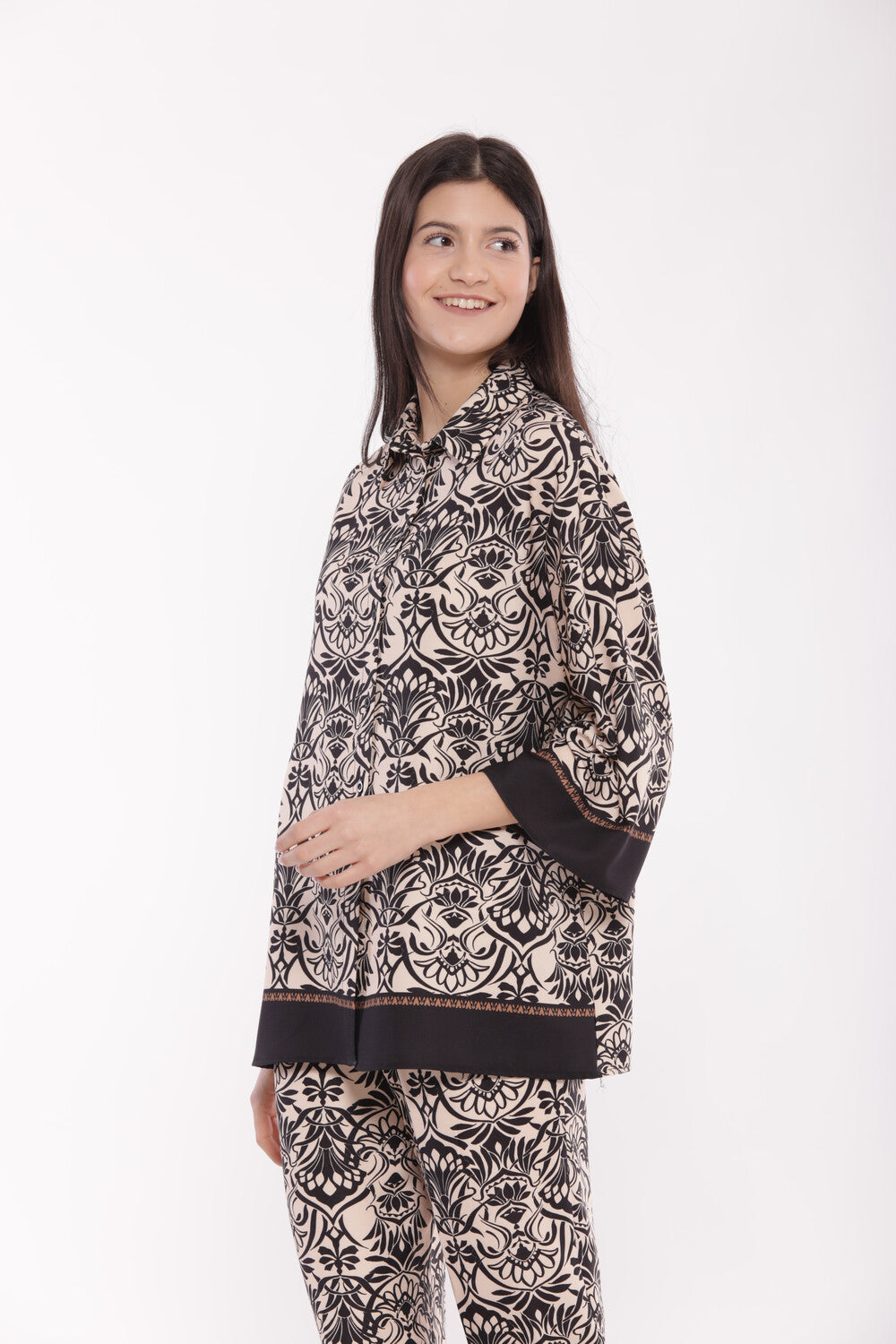 CAMICIA OVER FANTASIA DECO'