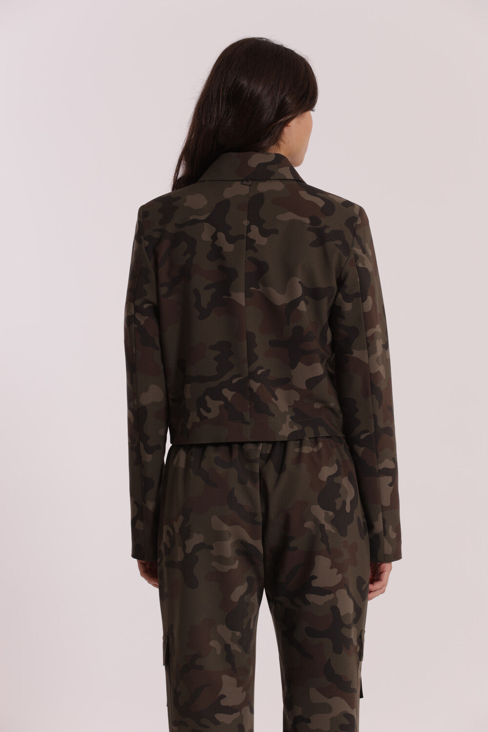 GIACCA CROPPED CAMOUFLAGE