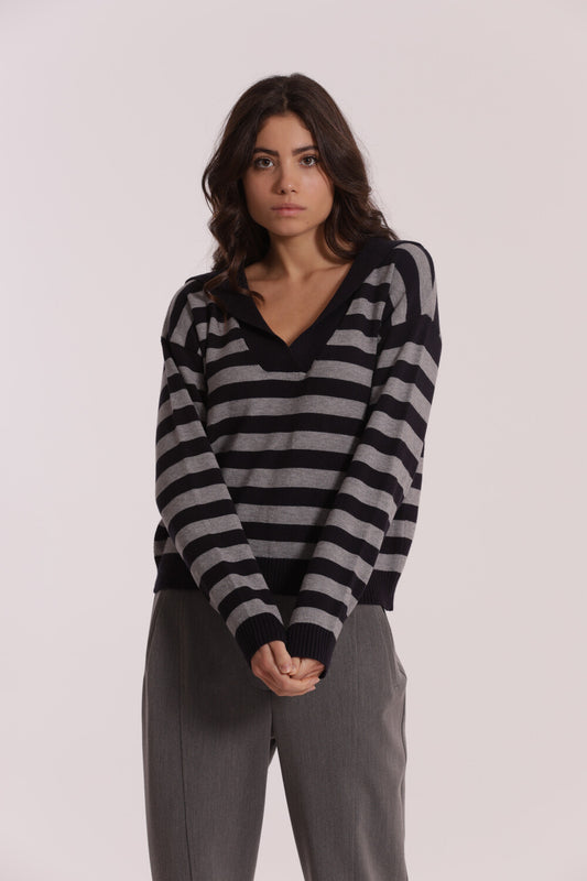 MAGLIA POLO A RIGHE