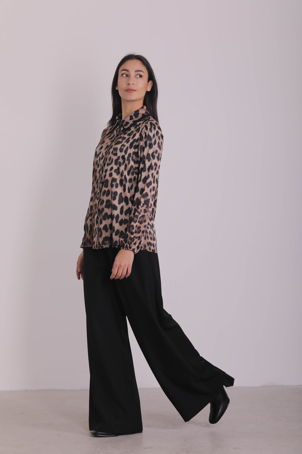 CAMICIA FANTASIA LEOPARDATA