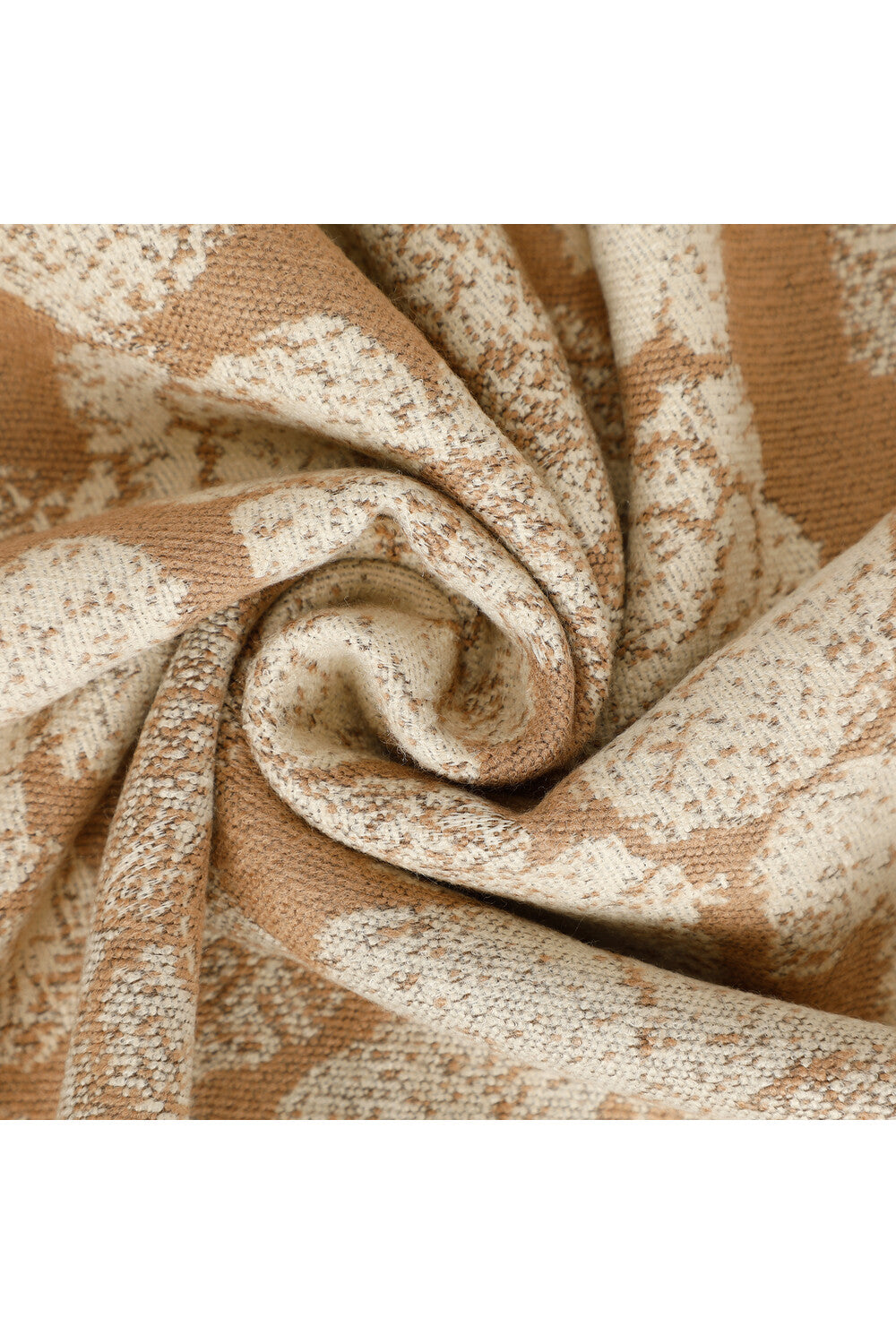 SCIARPA CON FIORI E CORNICE