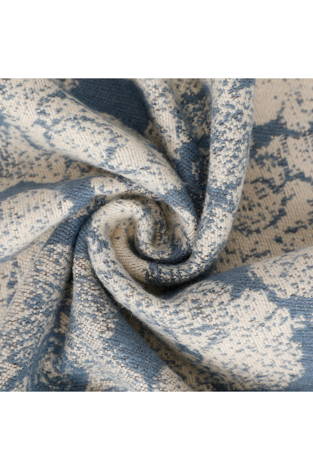 SCIARPA CON FIORI E CORNICE