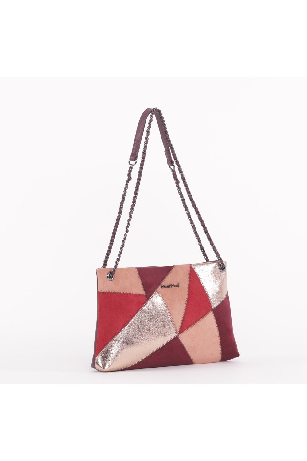 BORSA A TRACOLLA CON PATCHWORK