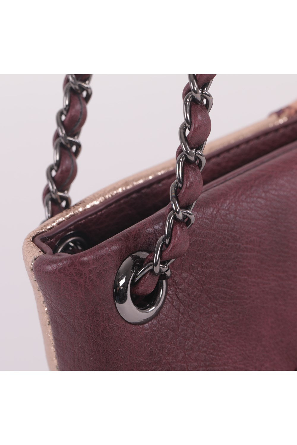 BORSA A TRACOLLA CON PATCHWORK