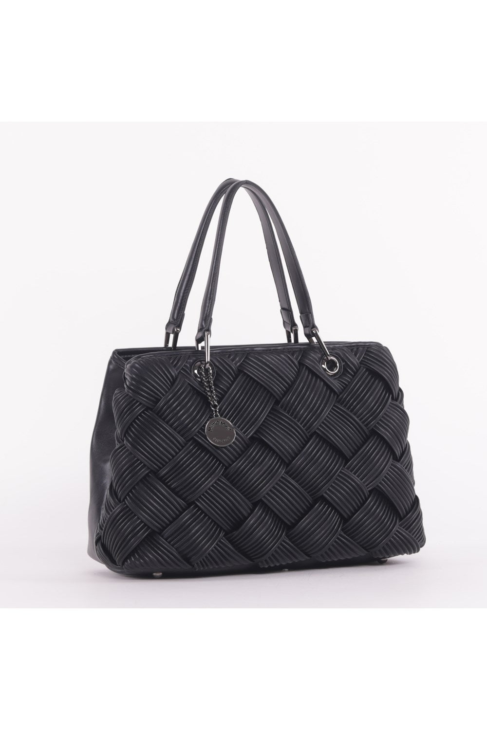 BORSA A BRACCIO CON MACROINTRECCIO
