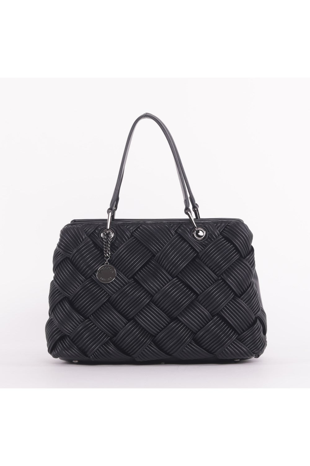 BORSA A BRACCIO CON MACROINTRECCIO