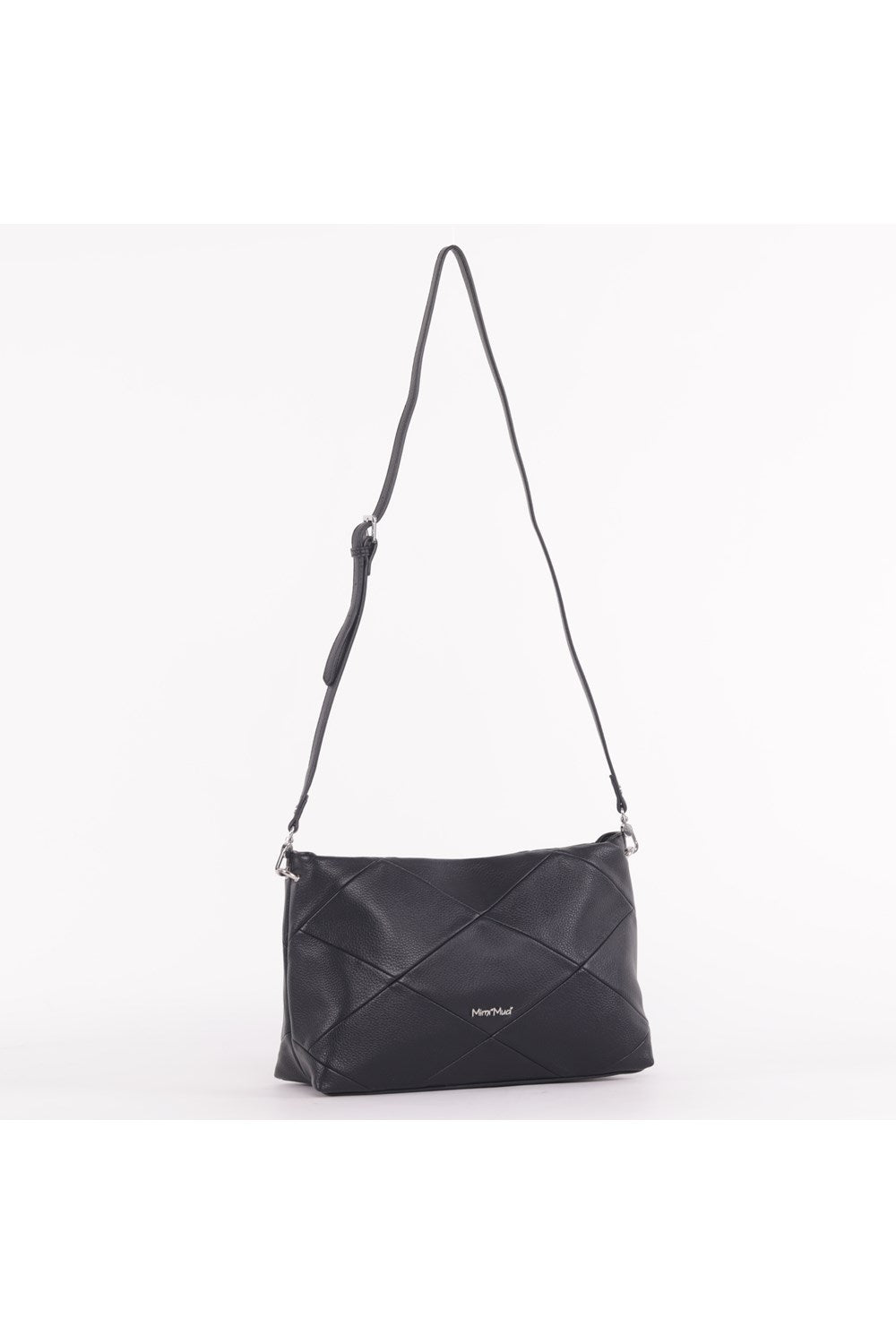 BORSA A TRACOLLA TRAPUNTATA