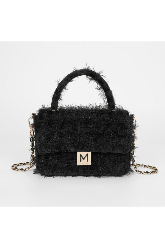 BORSA A TRACOLLA IN TWEED
