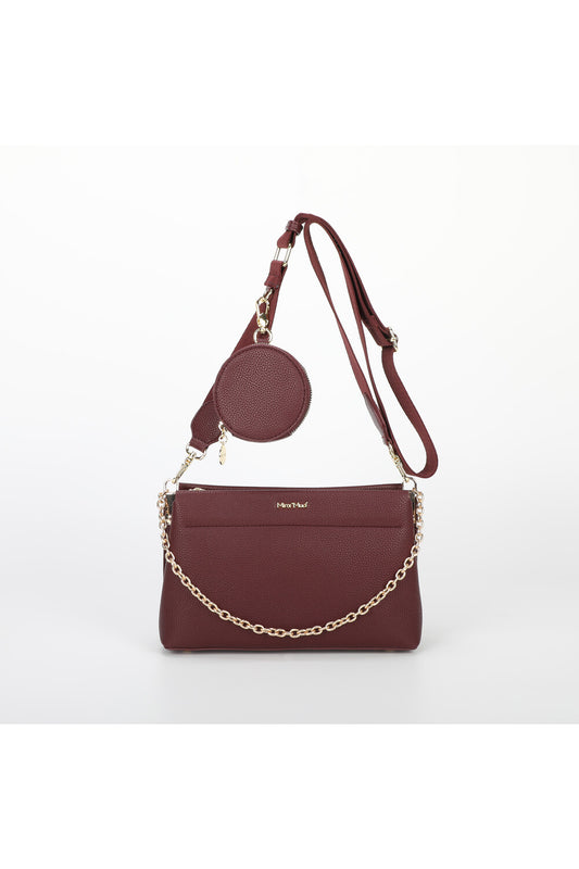BORSA A TRACOLLA CON DETTAGLIO APPESO