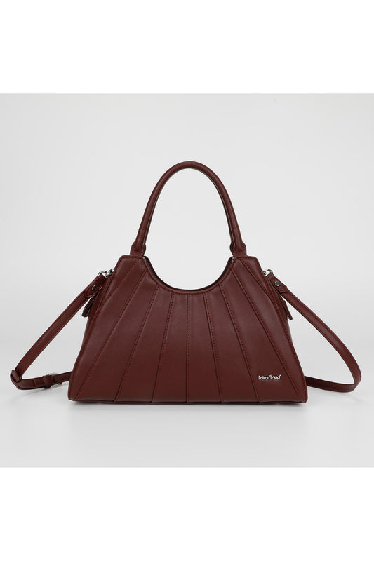 BORSA A BRACCIO CON EFFETTO VENTAGLIO