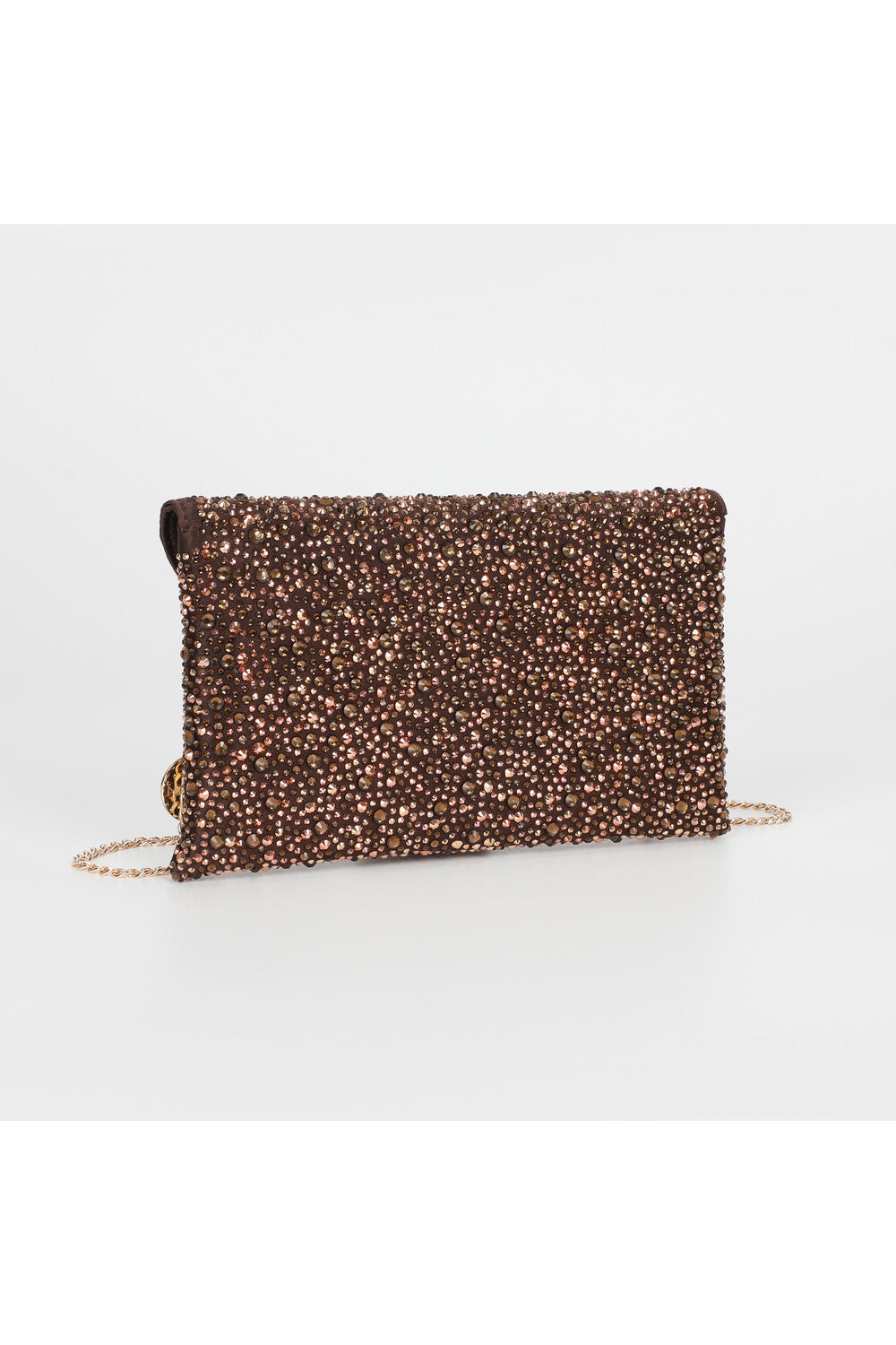 BORSA POCHETTE CON STRASS