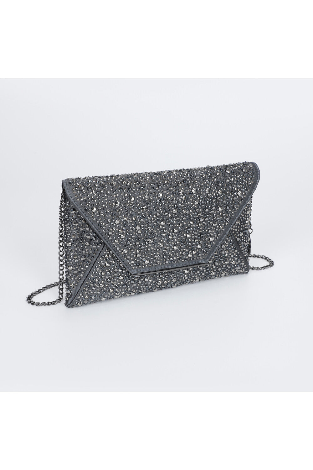 BORSA POCHETTE CON STRASS