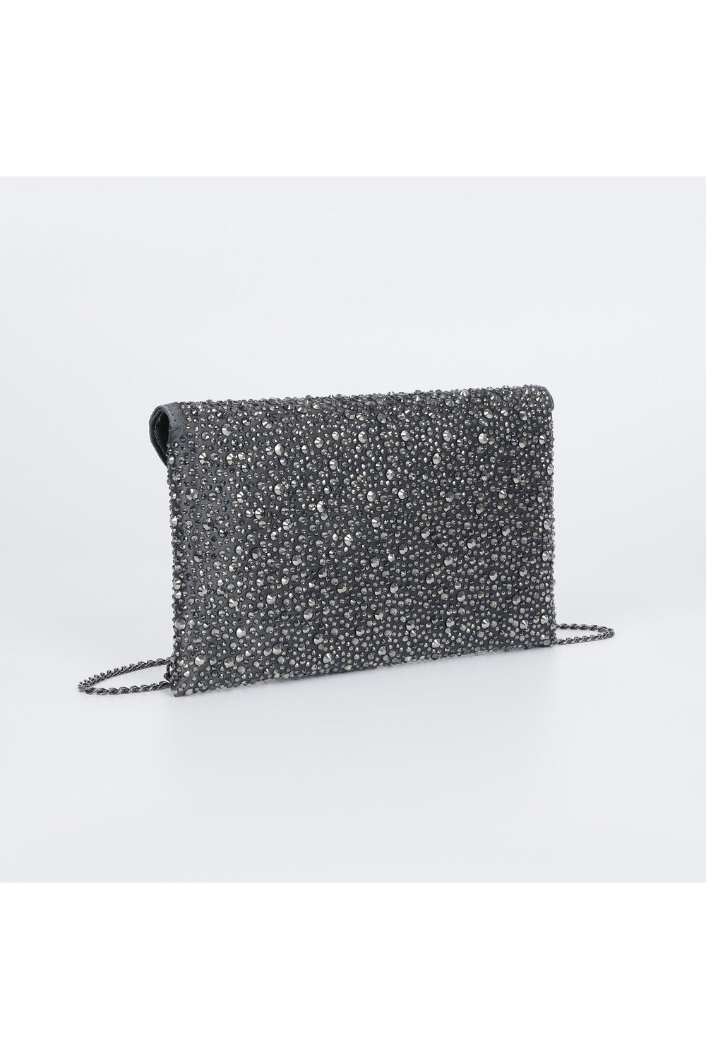BORSA POCHETTE CON STRASS