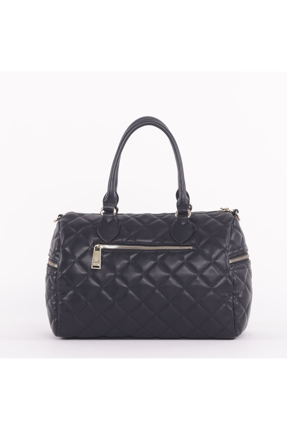 BORSA BAULETTO CON BORCHIE E DETTAGLIO TRAPUNTATO