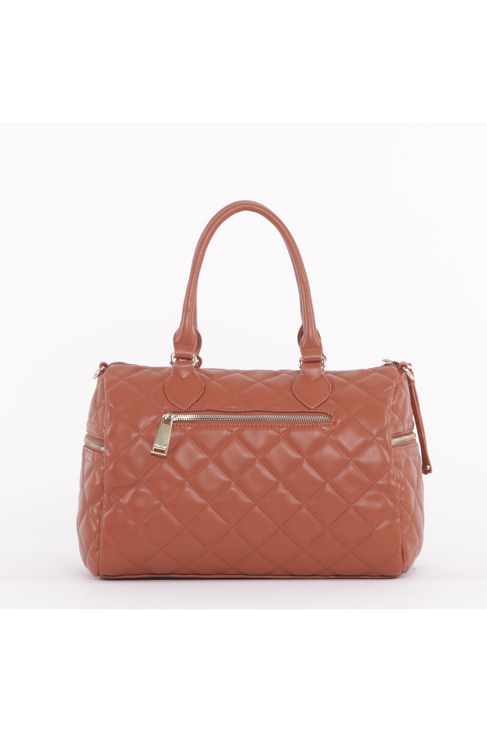 BORSA BAULETTO CON BORCHIE E DETTAGLIO TRAPUNTATO