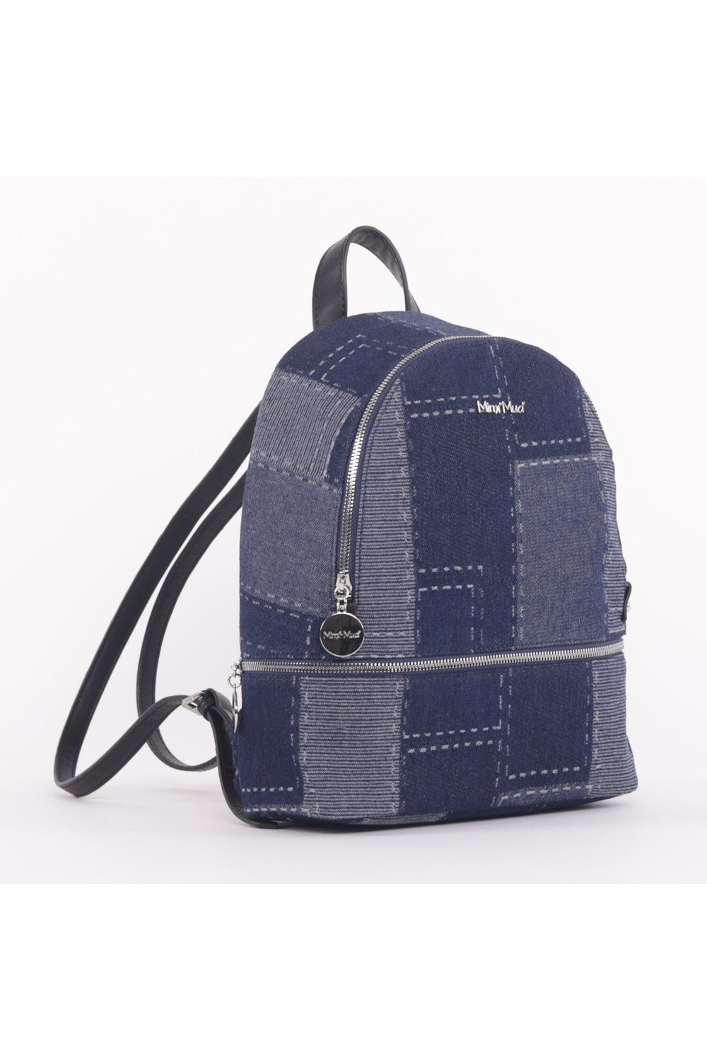 ZAINO CON PATCHWORK IN JEANS