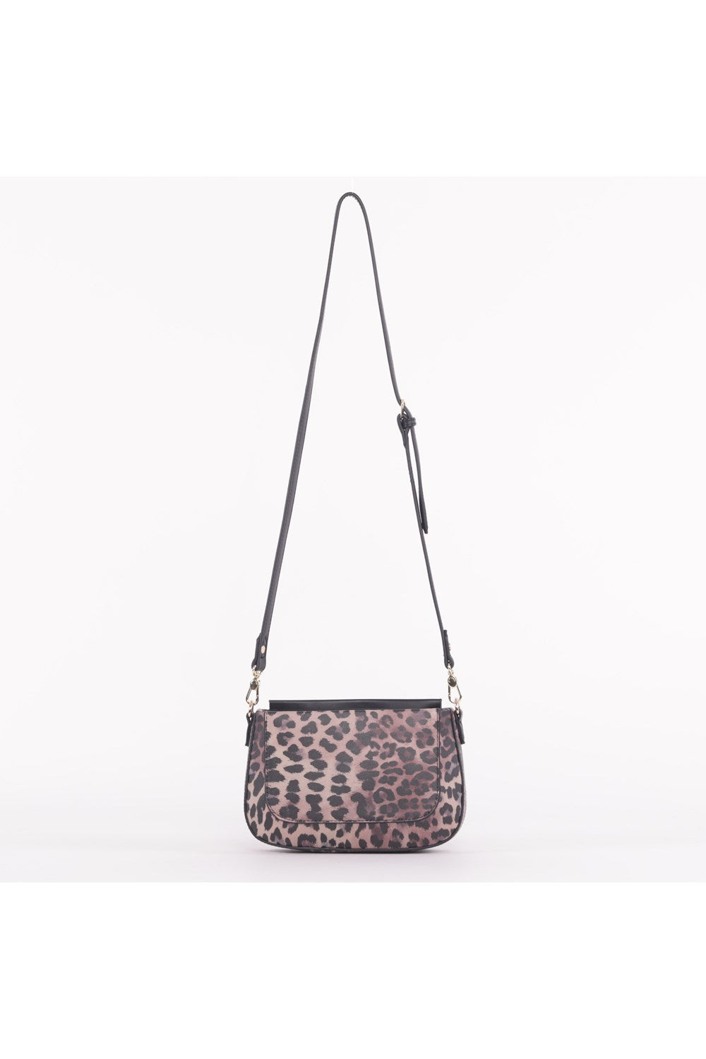 BORSA A TRACOLLA CON STAMPA LEOPARDATA