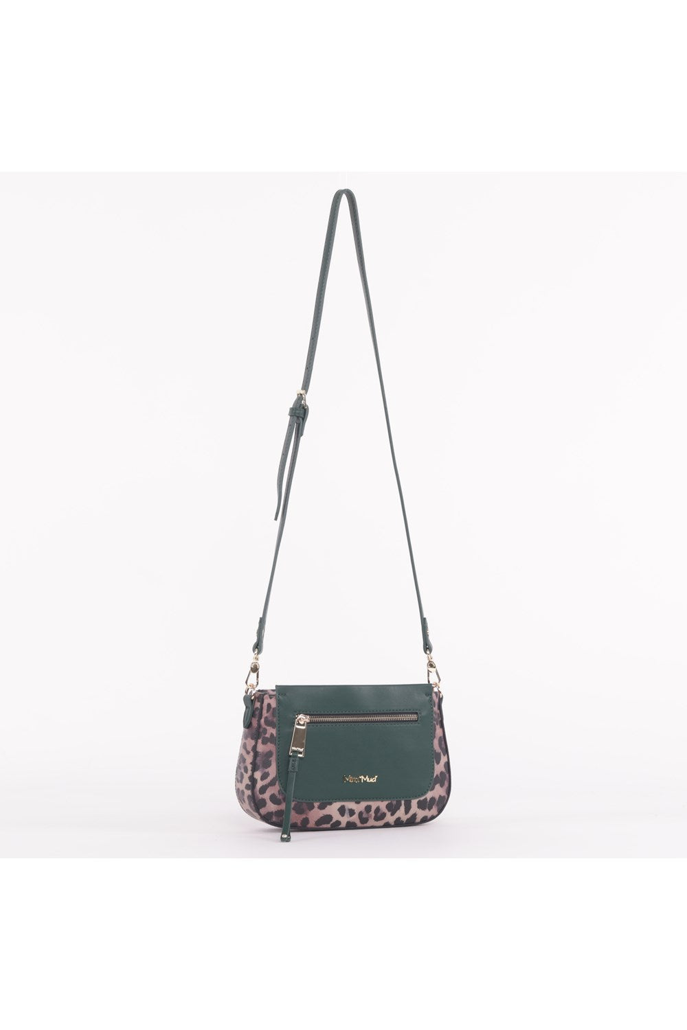 BORSA A TRACOLLA CON STAMPA LEOPARDATA