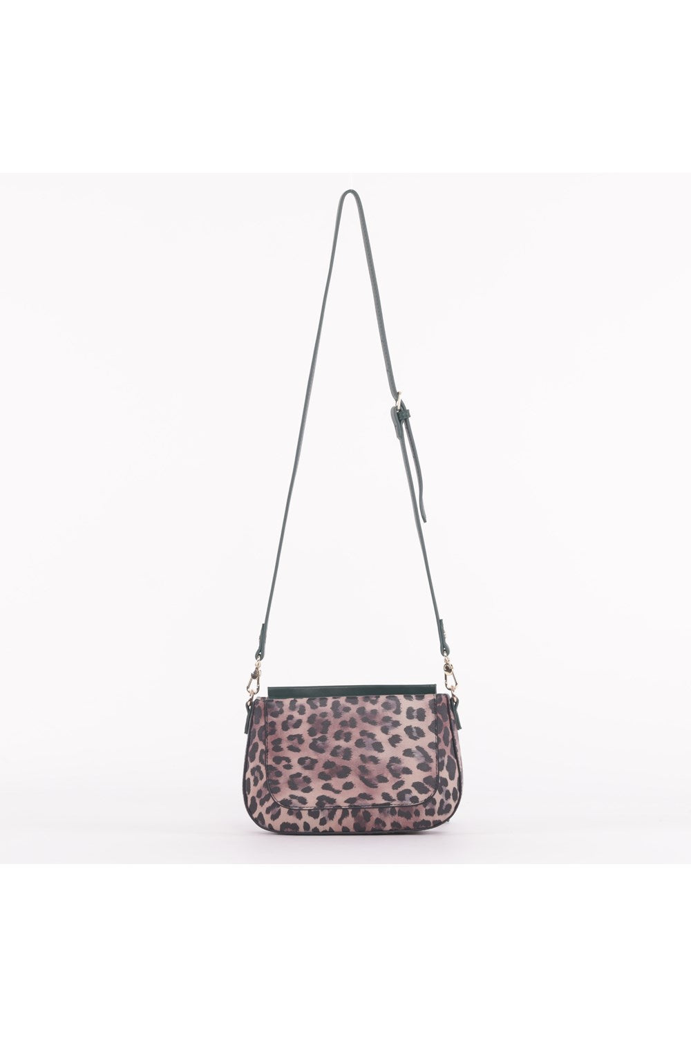 BORSA A TRACOLLA CON STAMPA LEOPARDATA