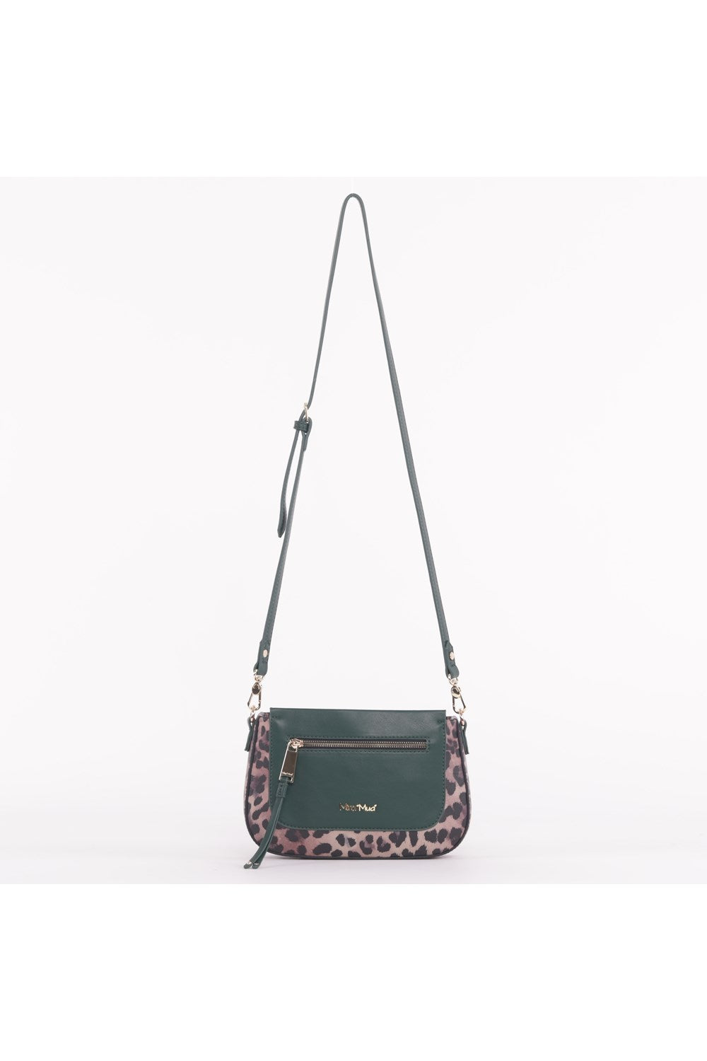 BORSA A TRACOLLA CON STAMPA LEOPARDATA