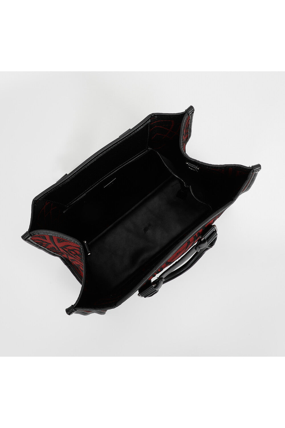 BORSA TOTE GRANDE CON DISEGNO RICAMATO