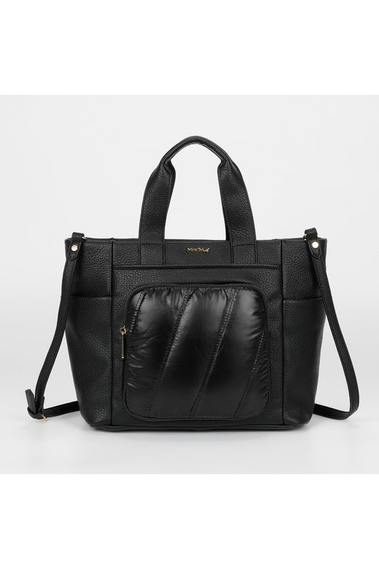 BORSA SHOPPER CON DETTAGLIO IN PIUMINO