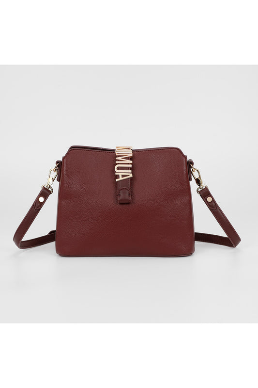 BORSA A TRACOLLA CON LETTERE MIMI-MUA