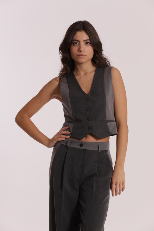 GILET COLOR BLOCK
